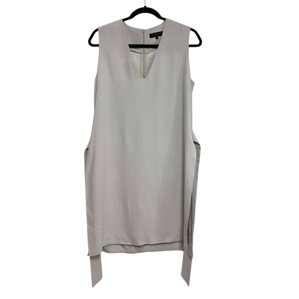 Antonelli Firenze V-Neck Split Hem Tunic Dress - Size 42 (US 6 - Small)